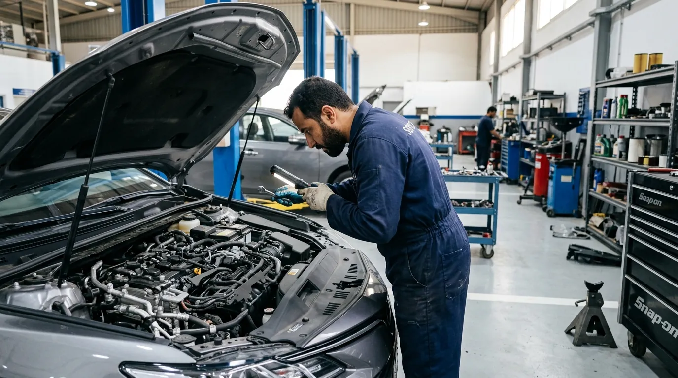 صيانة جميع أنواع وماركات السيارات