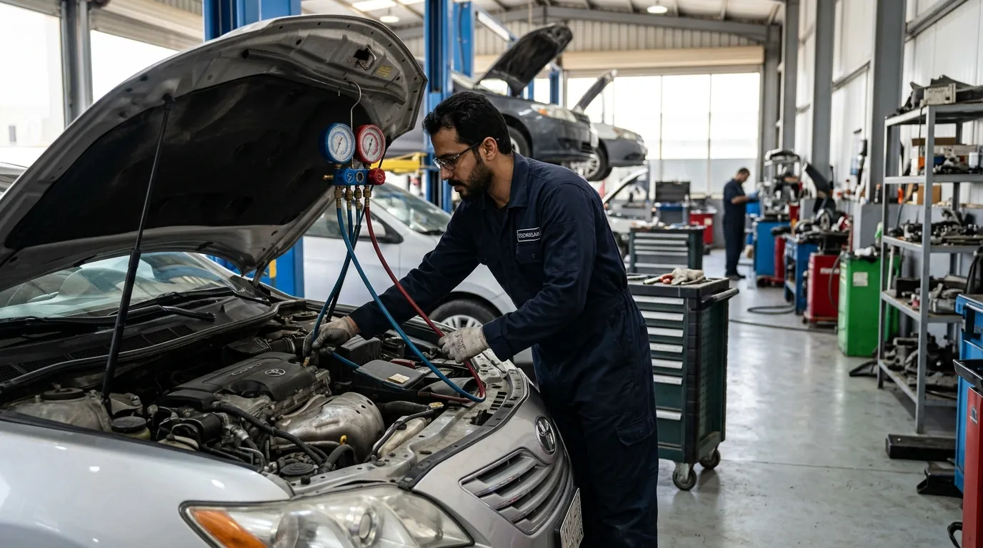 صيانة تكييف وكمبروسر السيارات بالرياض
